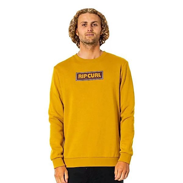 Rip Curl Surf Revival Box Sweatshirt S Mustard günstig online kaufen