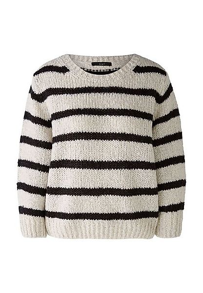Oui Rundhalspullover Pullover mit Wolle und Mohair günstig online kaufen