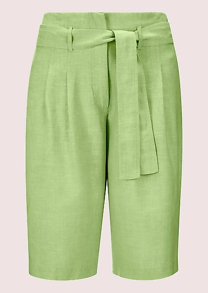 MADELEINE Bermudas "Bermuda Highwaist-Bermudas aus Leinen" günstig online kaufen