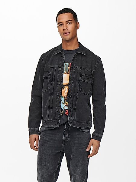 ONLY & SONS Jeansjacke LED ZEPPELIN günstig online kaufen