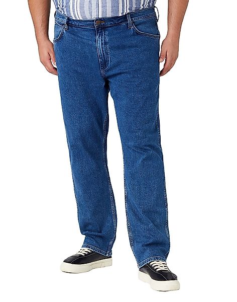 Wrangler Herren Jeans GREENSBORO - Regular Fit - Blau - Blue Arcade günstig online kaufen