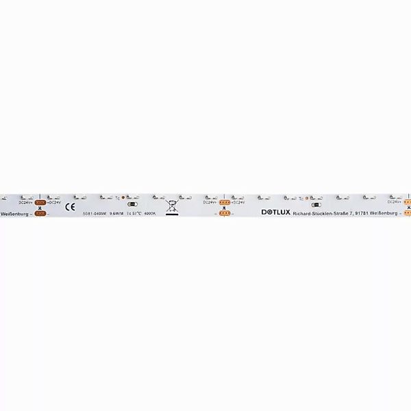 DOTLUX LED-Streifen SIDEVIEW 48W 8mm 2700K IP20 5m-Rolle inkl. 50cm Anschlu günstig online kaufen