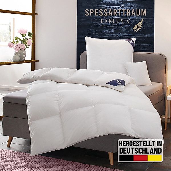 SPESSARTTRAUM Daunenbettdecke Exklusiv, Bettdecken für Sommer günstig online kaufen