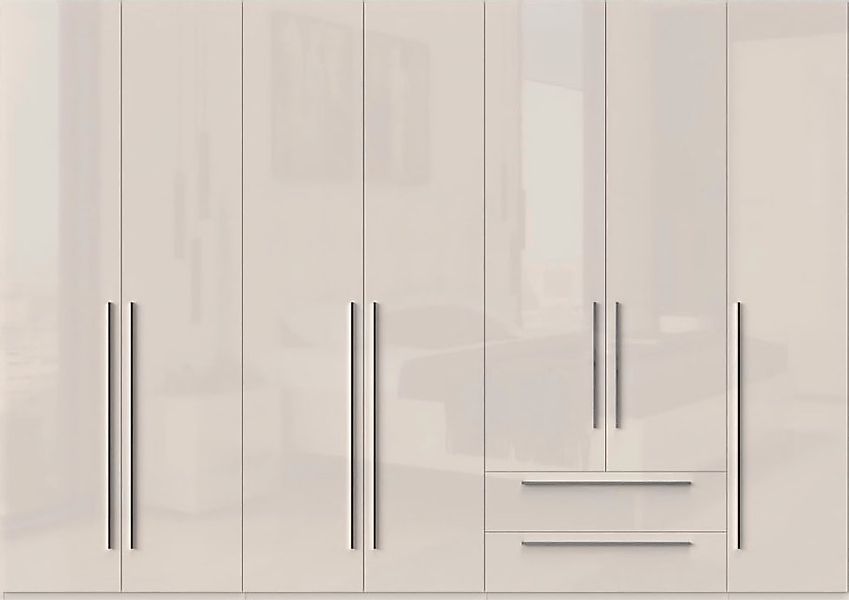 Places of Style Kleiderschrank "Piano, UV lackiert, hochglänzend in beige o günstig online kaufen