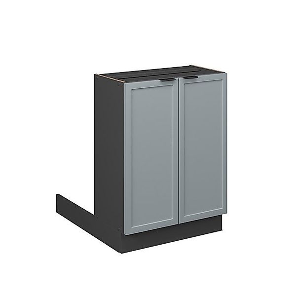 Vicco Unterschrank Fame-Line, Hellblau-grau/Anthrazit, 60 cm günstig online kaufen