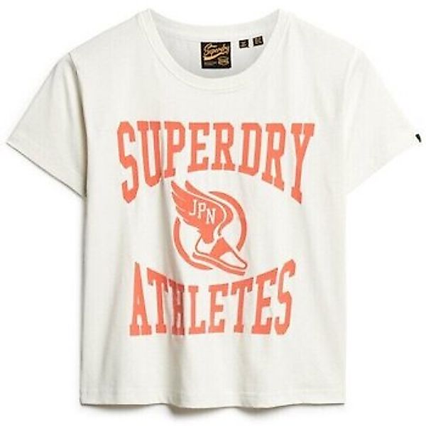 Superdry  T-Shirt T-shirt ajusté floqué femme  Varsity günstig online kaufen