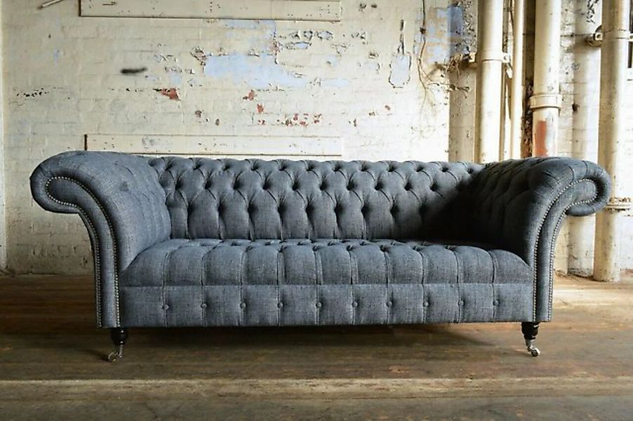 JVmoebel Chesterfield-Sofa Sofa 3 Sitzer Couch Wohnlandschaft Design Modern günstig online kaufen