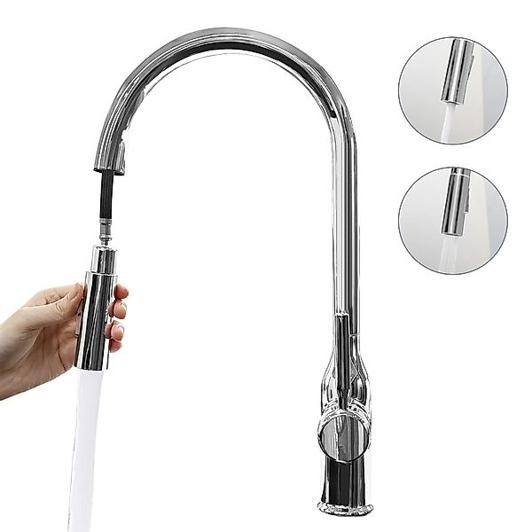 SEHAUSEU Küchenarmatur Wasserhahn Küche Bad Spültischarmatur günstig online kaufen