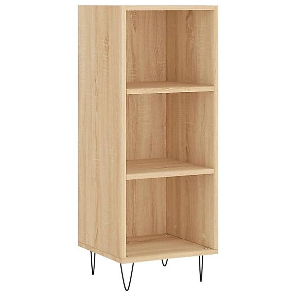vidaXL Sideboard Sonoma-Eiche 34,5x32,5x90 cm Holzwerkstoff 828727 günstig online kaufen