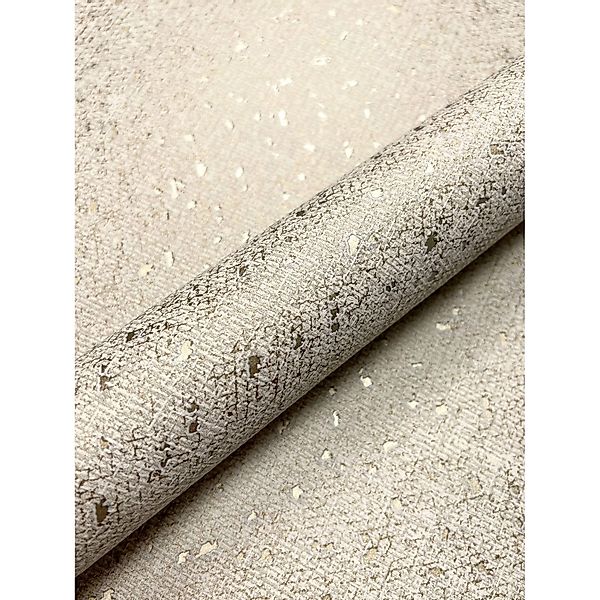 Newroom Vliestapete Nea Taupe Leicht Glänzend Uni FSC® günstig online kaufen