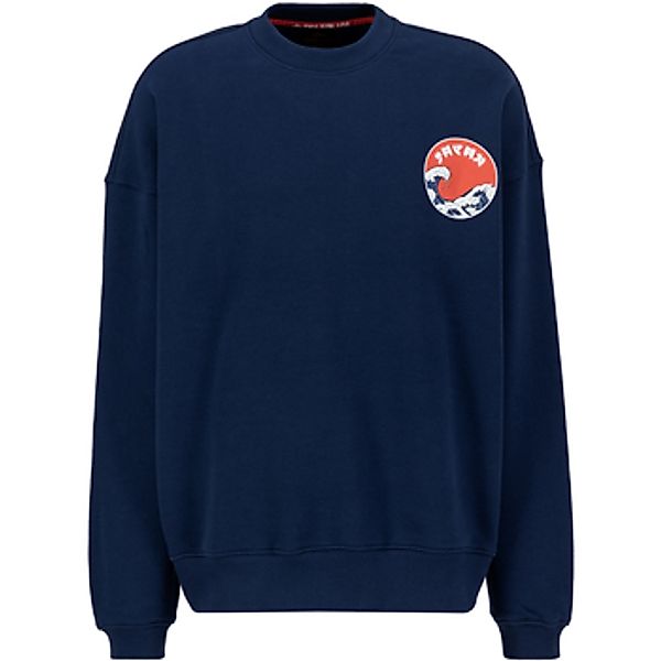 Alpha  Sweatshirt Japan Wave Warrior Sweater - ultra navy günstig online kaufen