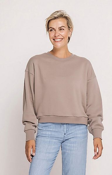 Zhrill Sweater ZHUTE mit glänzendem Rücken-Print günstig online kaufen