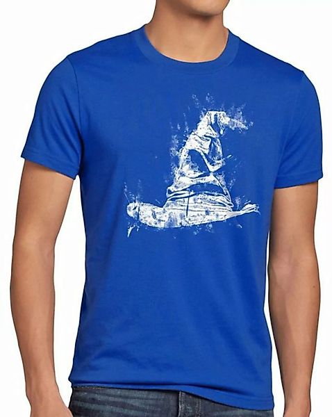 style3 Print-Shirt Herren T-Shirt Sprechender Hut Potter Zauberer Hogwarts günstig online kaufen