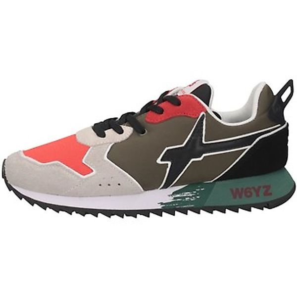 W6yz  Sneaker JET-J Sneaker Frau GRAU / ROT günstig online kaufen