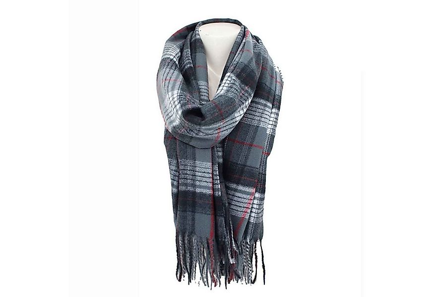 Antonio Strickschal Antonio Winter Schal Kariert günstig online kaufen