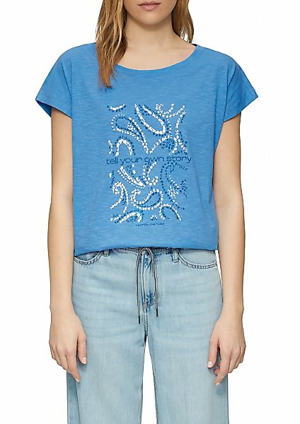 s.Oliver T-Shirt, mit Artwork Print günstig online kaufen