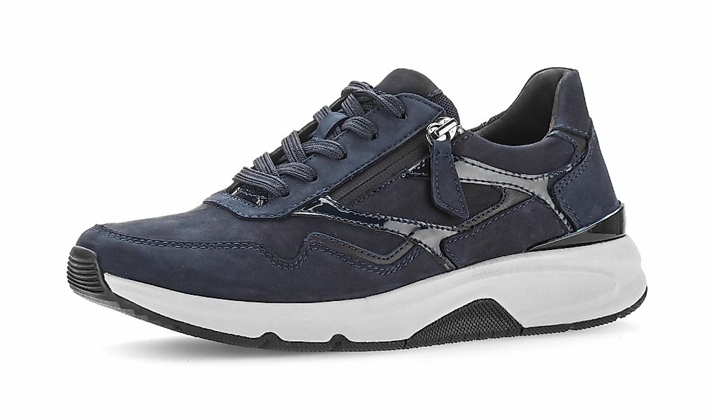Gabor Rollingsoft Plateausneaker, Schnürschuh, Halbschuh mit der typischen günstig online kaufen