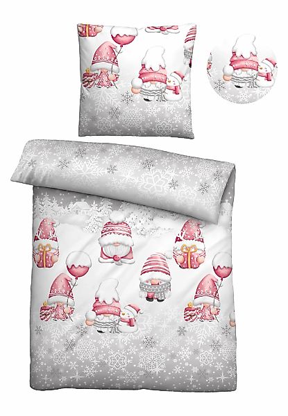 Biberna Bettwäsche "0006733" 2 tlg. kuschelig warm, pflegeleicht, temperatu günstig online kaufen