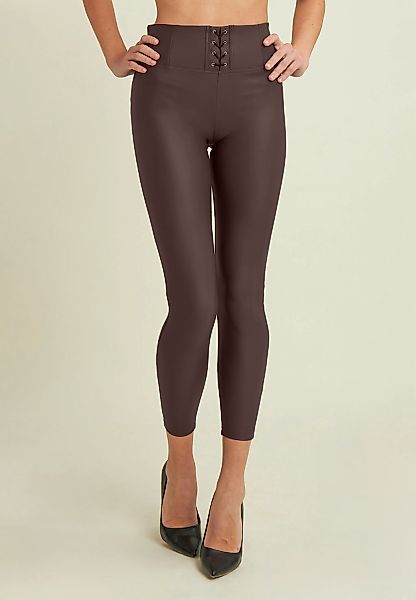 Freddy Lederimitathose "WRUP HIGH WAIST SUPERSKINNY" mit Lifting & Shaping günstig online kaufen
