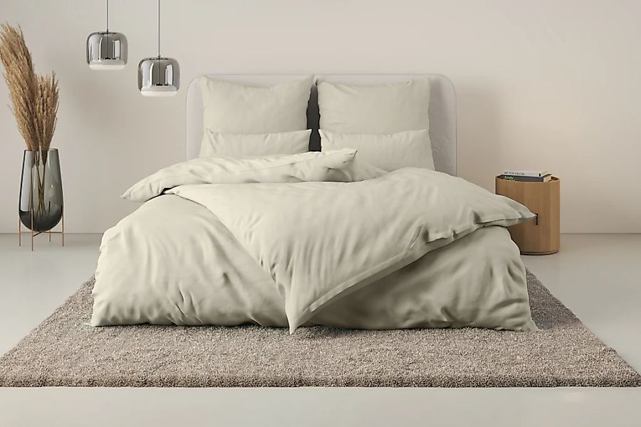 Home affaire Bettwäsche "Luisa" 2 Stk. tlg. 100% Baumwolle, ab Gr. 135x200, günstig online kaufen