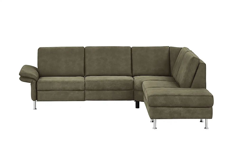 Diva Ecksofa  Diva ¦ grün ¦ Maße (cm): B: 275 H: 85 T: 235.0 Polstermöbel > günstig online kaufen