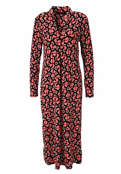 Aniston CASUAL Midikleid, mit grafischem Retro-Muster - jedes Teil ein Unik günstig online kaufen