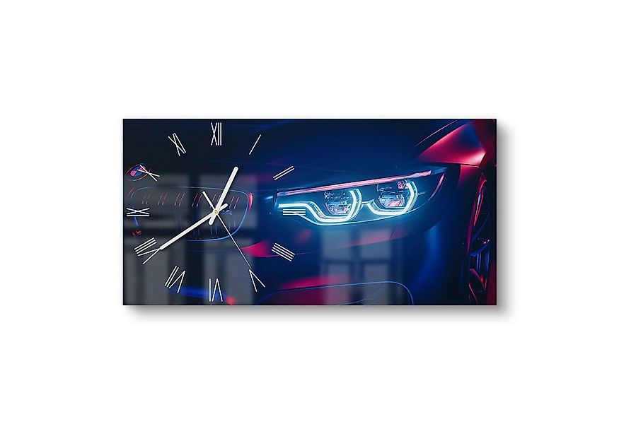DEQORI Wanduhr 'BWM Frontal Nahaufnahme' (Glas Glasuhr modern Wand Uhr Desi günstig online kaufen