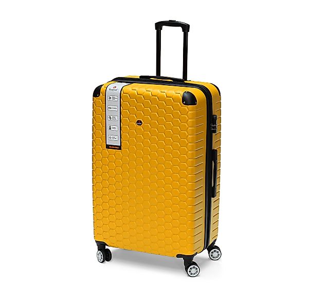 Ezzyrol® Hartschalen-Trolley Hartschalenkoffer mit 4 Lenkrollen, günstig online kaufen