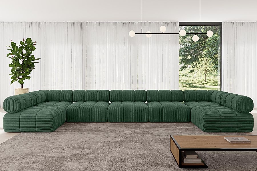ALTDECOR Wohnlandschaft Garvo-U3, Corner Sofa U-Form günstig online kaufen