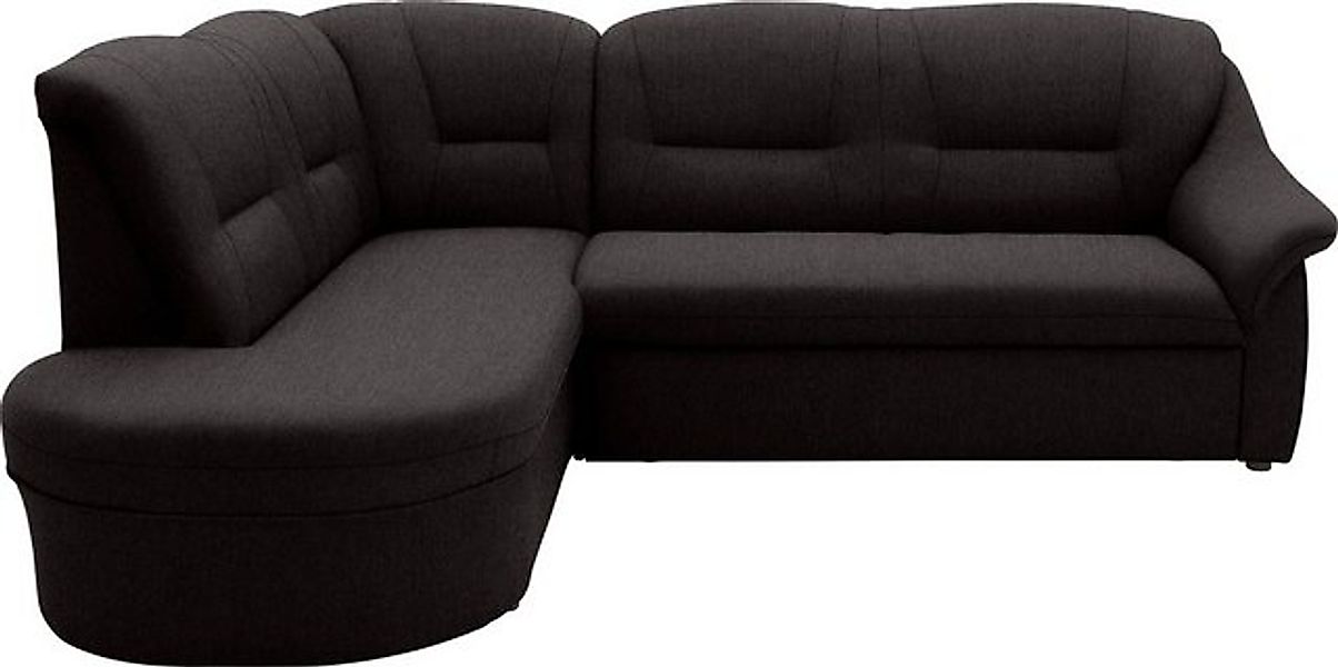 DOMO collection Ecksofa "Faenza für kleine Räume, Stellmaße 232,176cm, komf günstig online kaufen