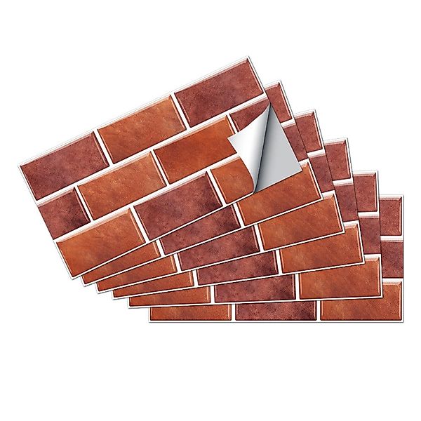 Coonoor Fliesenaufkleber 12 Stück 15x30cm, Fliesenaufkleber, günstig online kaufen