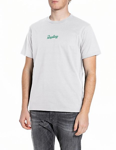 Replay T-Shirt aus reiner Baumwolle, mit Print günstig online kaufen