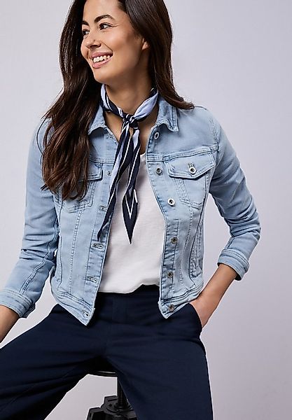 STREET ONE Jeansjacke in Denim-Optik günstig online kaufen