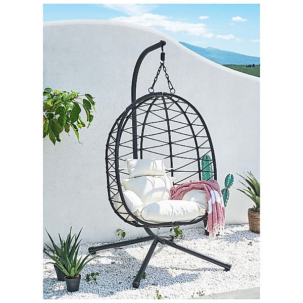 HTI-Living Hängesessel Lounge Sessel mit Hängegestell günstig online kaufen