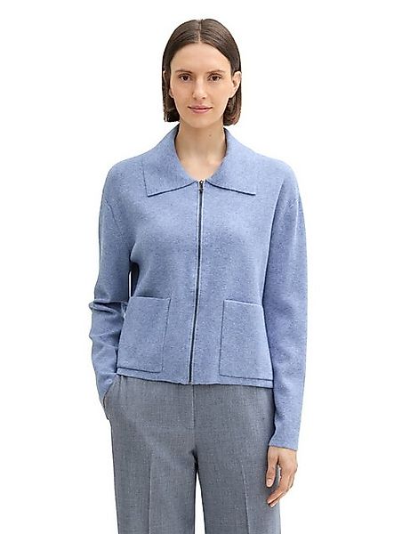 TOM TAILOR Strickjacke Cardigan mit Kragen günstig online kaufen