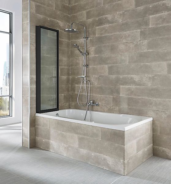 welltime Badewannenaufsatz Nassau, Einscheibensicherheitsglas, (3 tlg), günstig online kaufen