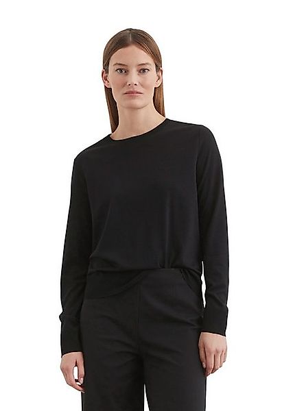 Marc O'Polo Langarmshirt aus TENCEL™ Lyocell-Baumwolle-Mix günstig online kaufen