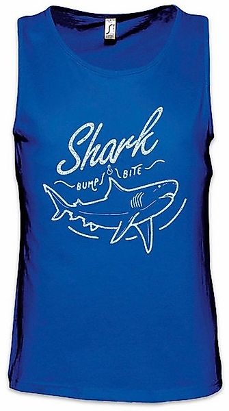 Urban Backwoods Tanktop Shark Bump & Bite Ärmelloses T-Shirt Hai Jaws Haie günstig online kaufen