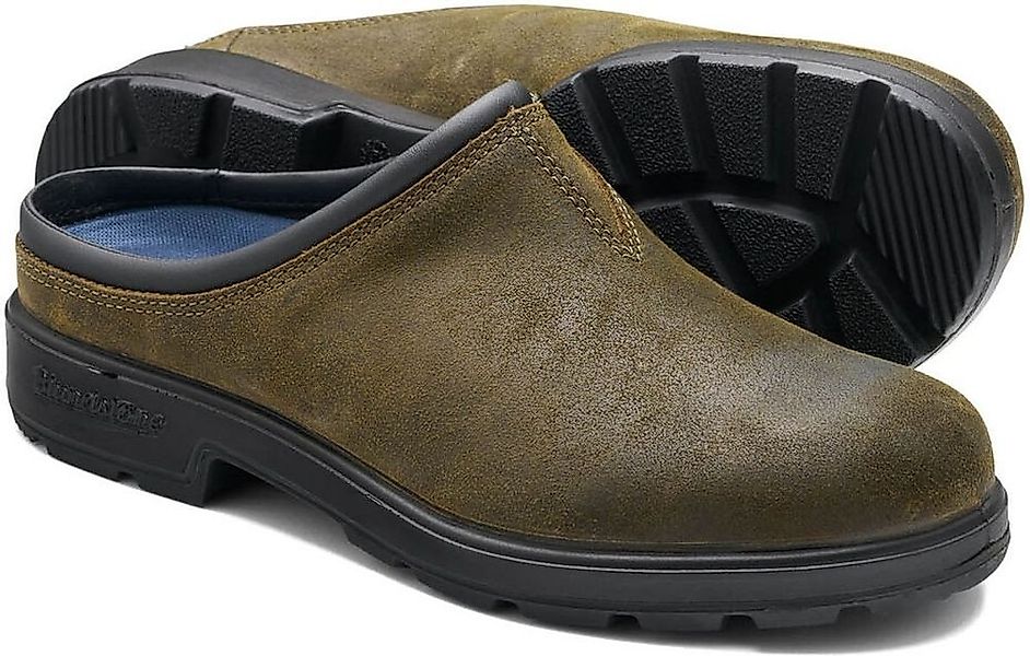 Blundstone 2423 Dark Olive Waxed Suede (Originals Clogs) Stiefel günstig online kaufen