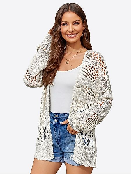 Imily Bela Longstrickjacke Damen Boho Oberbekleidung (Packung, 1-tlg., 1per günstig online kaufen