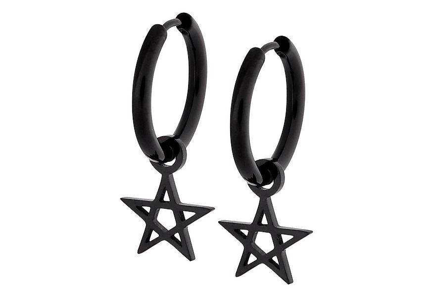 Wildcat Paar Ohrhänger Little Pentagram Hoops, wasserfest, langlebig, hautv günstig online kaufen