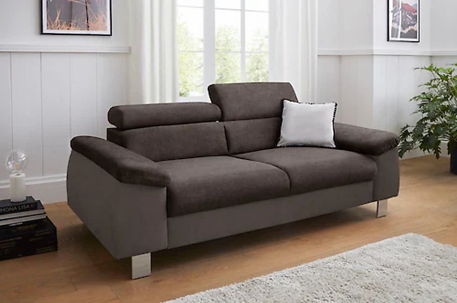 COTTA Polstergarnitur »Komaris, B: 193 bzw. 100 cm« Set, Set: 3er-Sofa & Ho günstig online kaufen