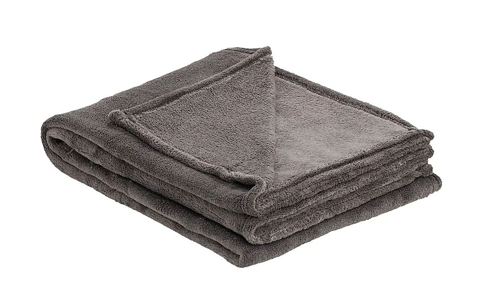 como Coralfleecedecke  Emely ¦ grau ¦ Synthetik ¦ Maße (cm): B: 150 Dekokis günstig online kaufen