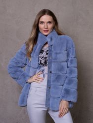 Passioni Fellimitatjacke Faux Fur Jacke in günstig online kaufen