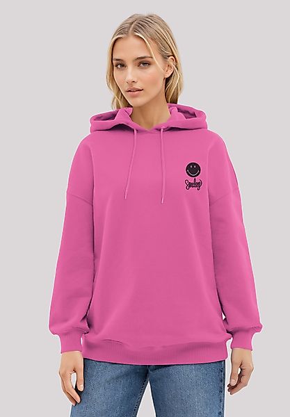F4NT4STIC Kapuzenpullover "Smiley Script Wordmark dark Bestickt" Premium Qu günstig online kaufen