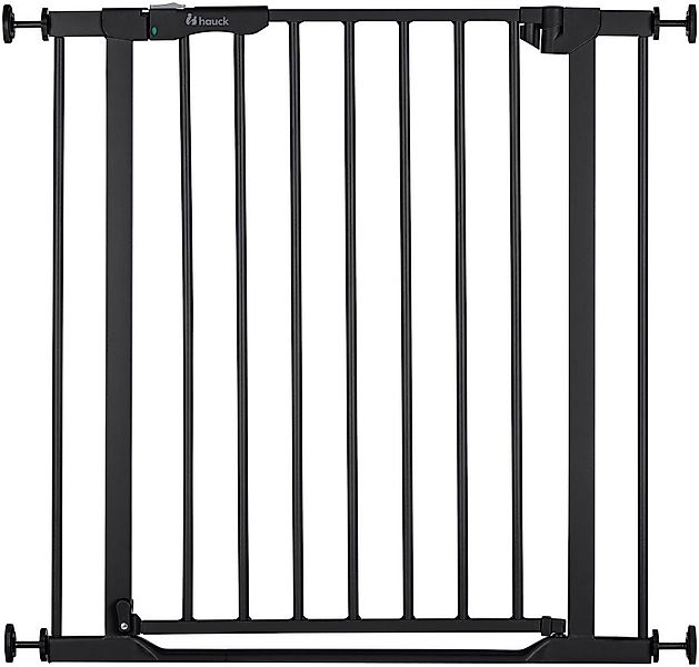 Hauck Türschutzgitter Clear Step Autoclose 2, Black, auch als Treppenschutz günstig online kaufen