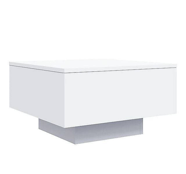 furnicato Couchtisch Moderner 55 x 55 x 31 cm Weiß aus Holzwerkstoff (1-St) günstig online kaufen