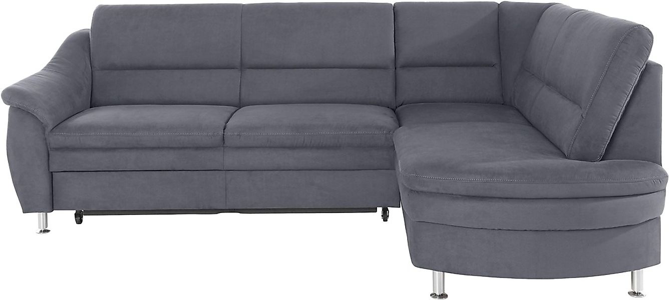Places of Style Ecksofa »Cardoso L-Form«, Federkern, wahlweise mit Bett, Sc günstig online kaufen