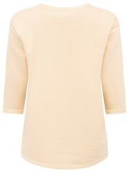 Zwillingsherz Langarmshirt "Smile" 3/4-Arm, Rundhalsausschnitt, Stickerei günstig online kaufen