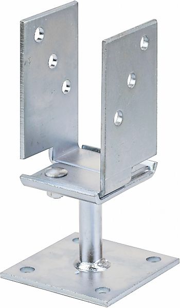 Alberts U-Pfostenträger Set, 3 Stk. tlg. galvanisch verzinkt, dickschichtpa günstig online kaufen